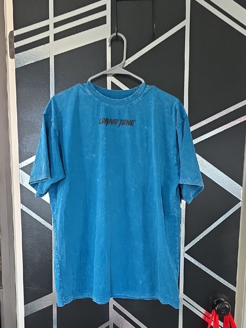 Lorna Jane Men's Teal Short Sleeve Logo Tee
